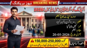 Academic Co-Ordinators Jobs 2026 at Cadet College Jhelum with salary, eligibility, last date, and multiple subject vacancies.