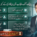 Bank of Punjab Jobs 2026 career advertisement showing Lahore-based vacancies, eligibility details, age limit, and last date June 12, 2026.