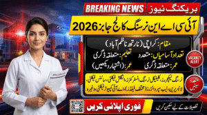 ICAN Karachi Jobs 2026 feature image showing nursing and faculty vacancies at International College of Applied Nursing Karachi with online apply details.